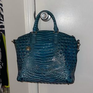 COPY - Brahmin LARGE Duxbury Satchel (Turquoise)